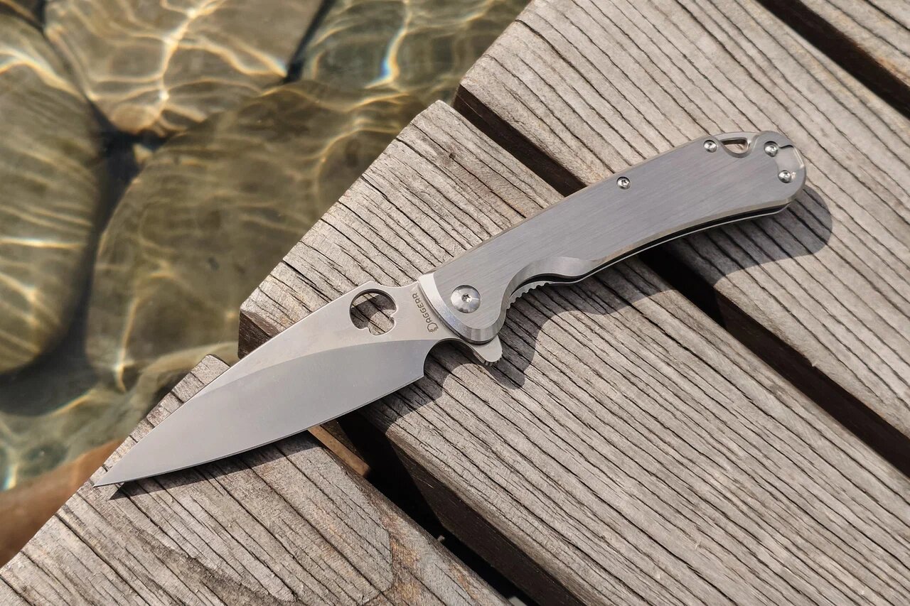 Daggerr Hole signature opening feature in a knife blade